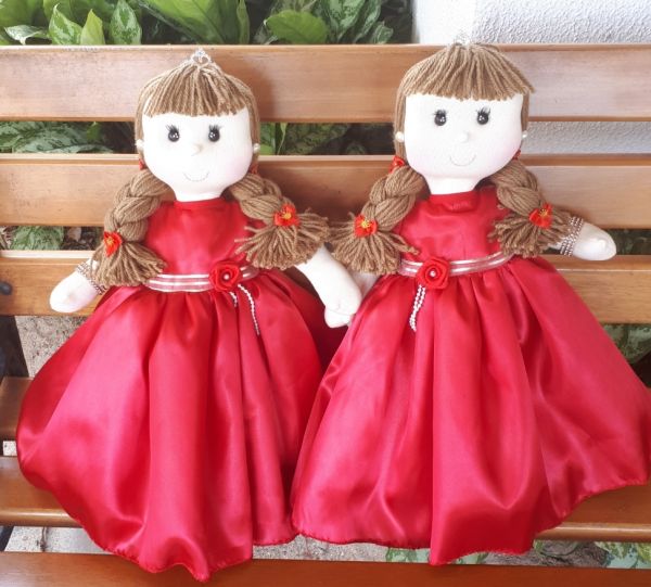 Boneca de pano princesa